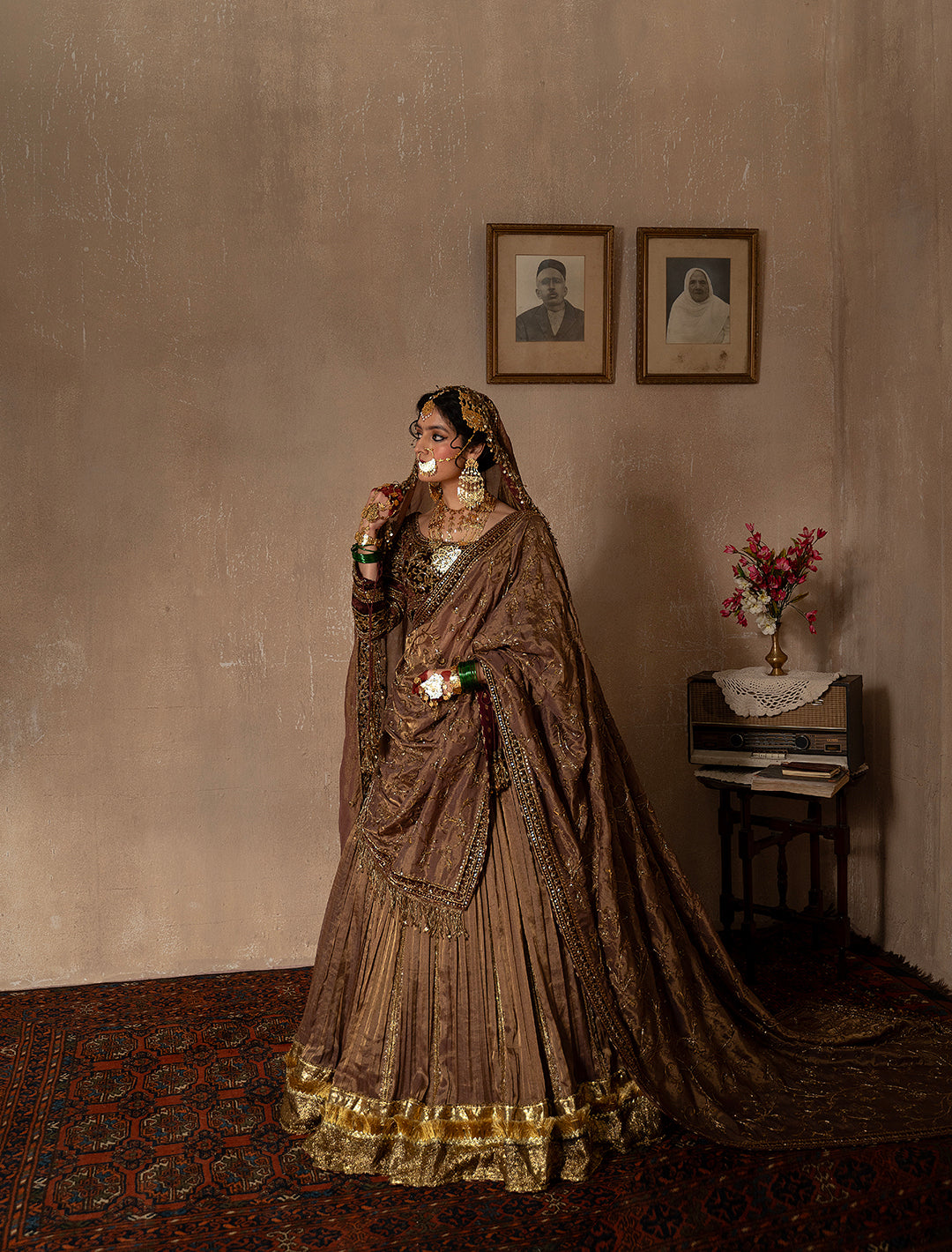 THE LAMPI-CHADDI LEHENGA