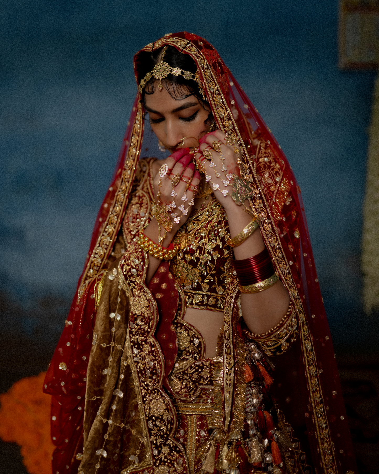 THE PAANCH- PATTI- LEHENGA