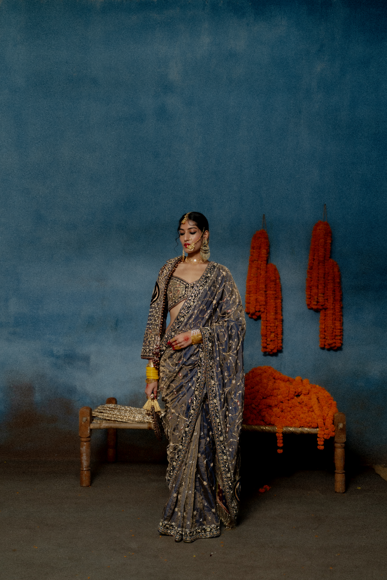 THE NEELAM SAREE