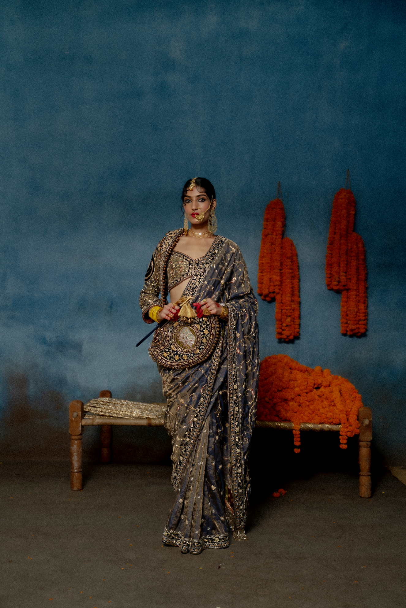 THE NEELAM SAREE