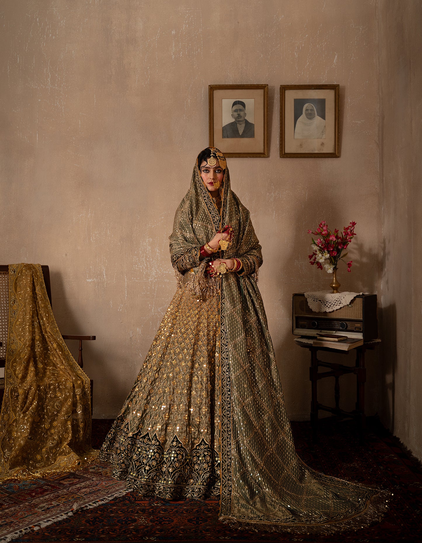 THE MEHRAABI LEHENGA