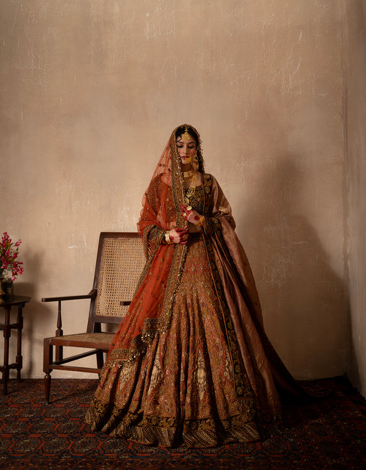 THE RAJA RAVI VERMA LEHENGA
