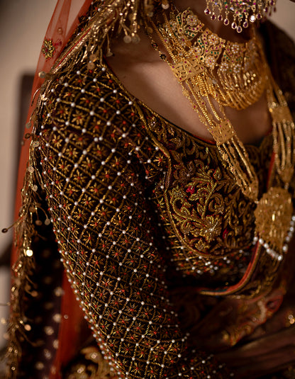 THE RAJA RAVI VERMA LEHENGA