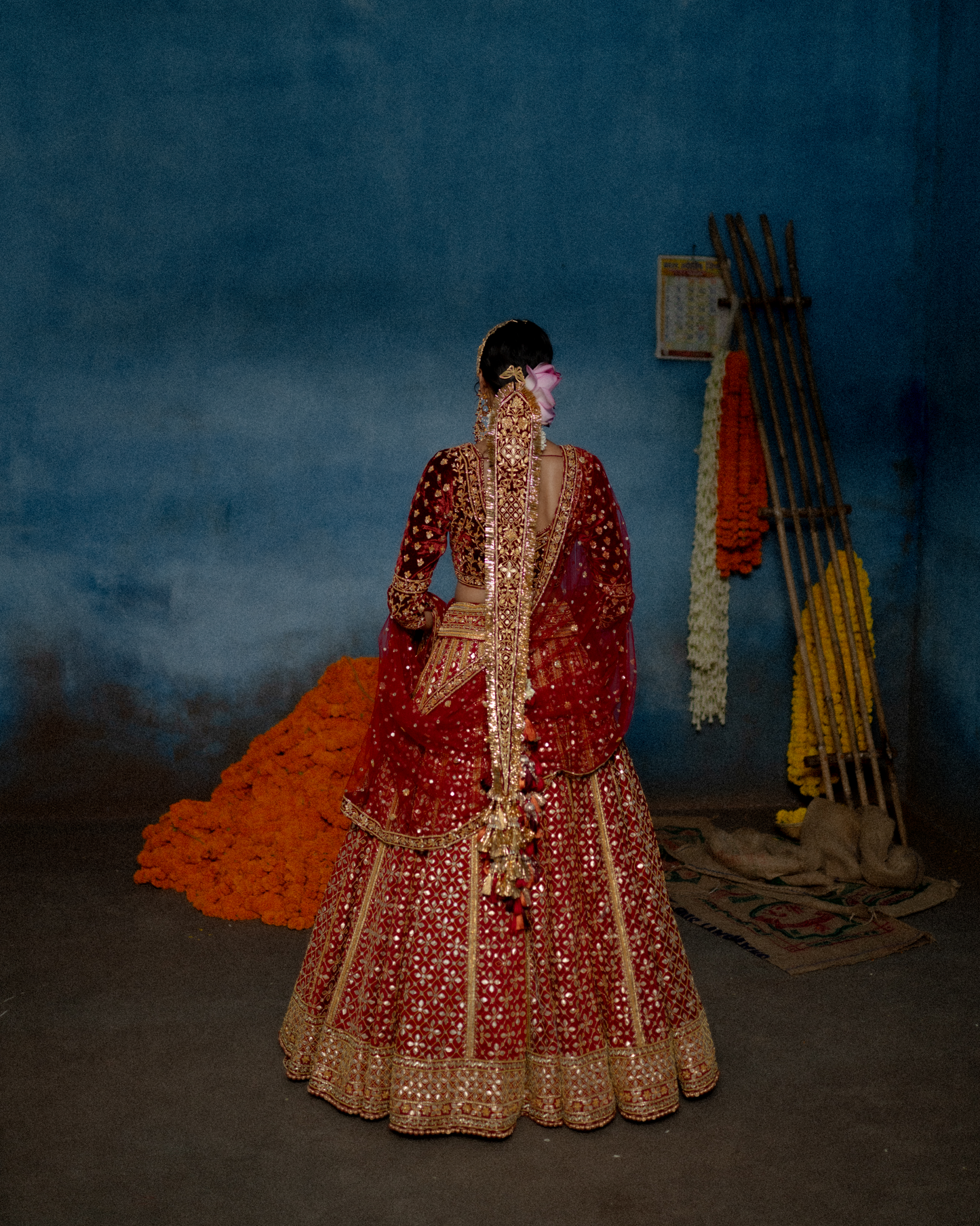 THE PAANCH- PATTI- LEHENGA