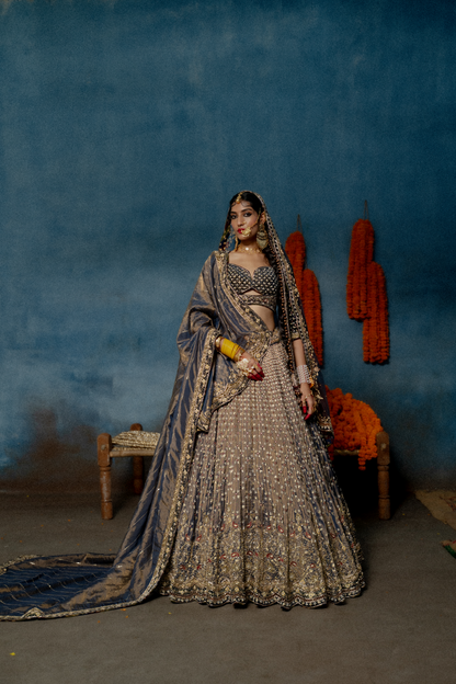 THE CHAANDI-BAAG LEHENGA